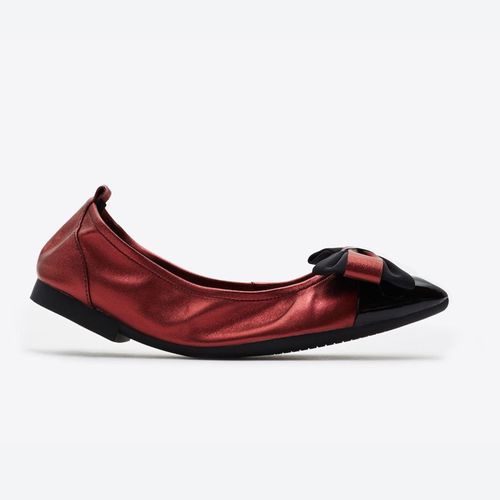 Giày Bệt Nữ Pazzion 3869-2 - DEEP RED - Màu Đỏ Size 35-6